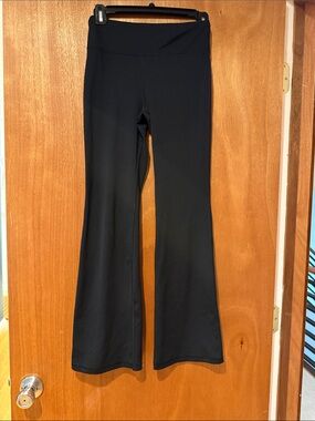 Athleta Girl Black High Rise Chit Chat Flare Leggings